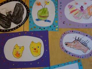 Kinderzeichnungen aus dem Kinderladen Friesenweg